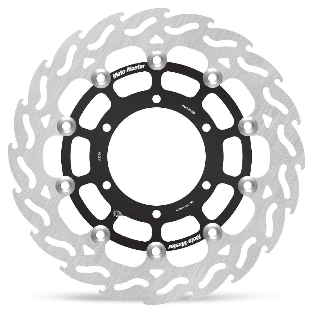 Moto-Master Flame Road Floating Brake Disc Front Left - Suzuki: GSX R600/R750/R1000