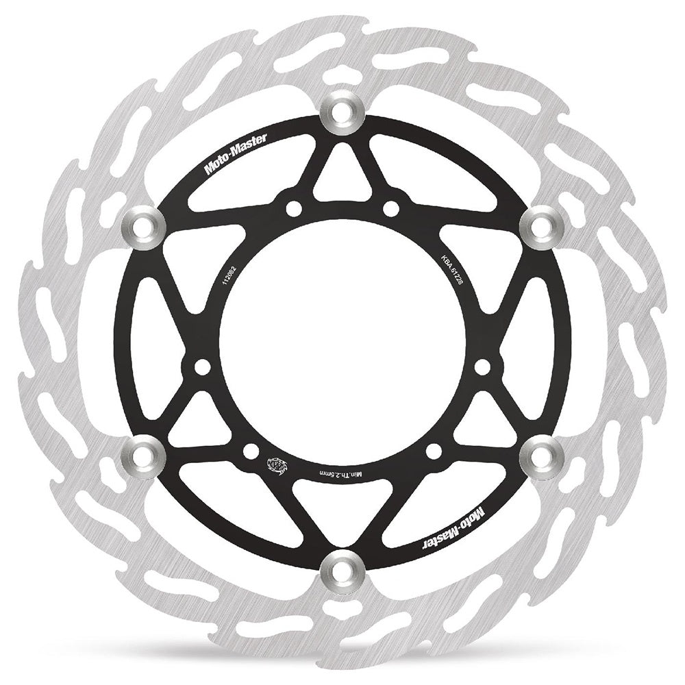 Moto-Master Flame Floating Brake Disc Front - Honda: CR125/250/500, CRF250/450 270mm