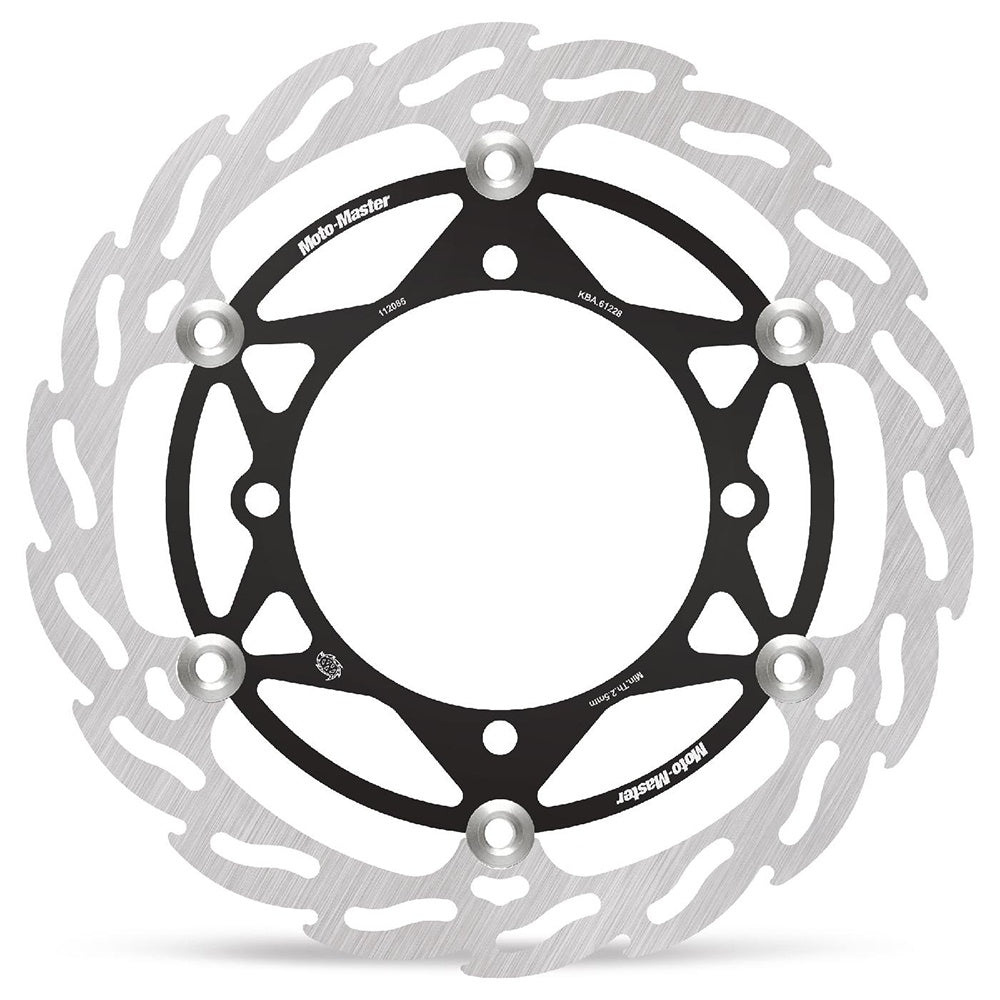 Moto-Master Flame Floating Brake Disc Front - Suzuki: RM/RMZ OS 270mm