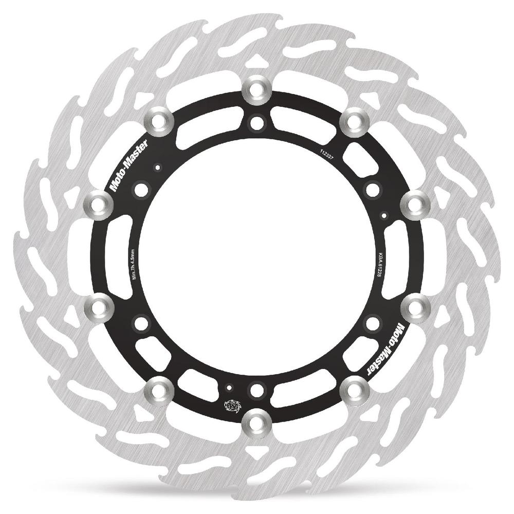 Moto-Master Flame Road Floating Brake Disc Front Left - Husqvarna: 401 Svartpilen, Vitpilen