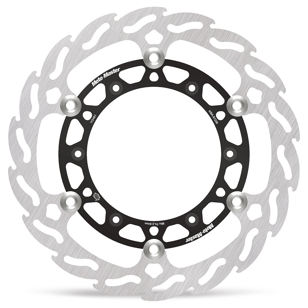 Moto-Master Flame Floating Brake Disc Front - Yamaha, Fantic, Suzuki 260mm