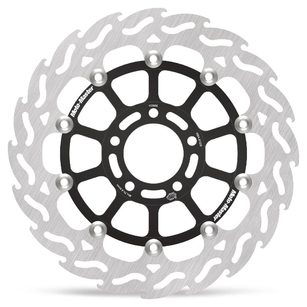Moto-Master Flame Road Floating Brake Disc Front Left - Suzuki: GSX-R 750-1100