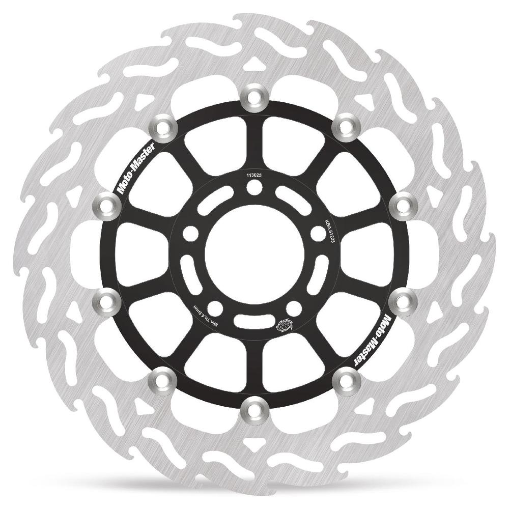 Moto-Master Flame Road Floating Brake Disc Front Right - Suzuki: GSX-R 750-1100