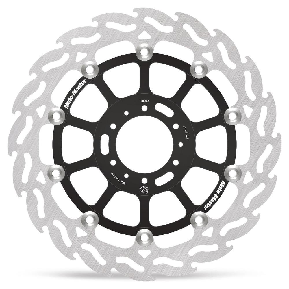 Moto-Master Flame Road Floating Brake Disc Front Right - Honda: CBR 900 RR, CBR 600 F, VFR 800
