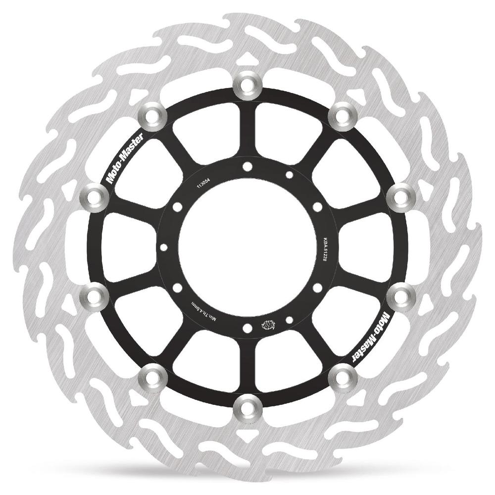 Moto-Master Flame Road Floating Brake Disc Front Right - Honda: CBR1000RR Fireblade