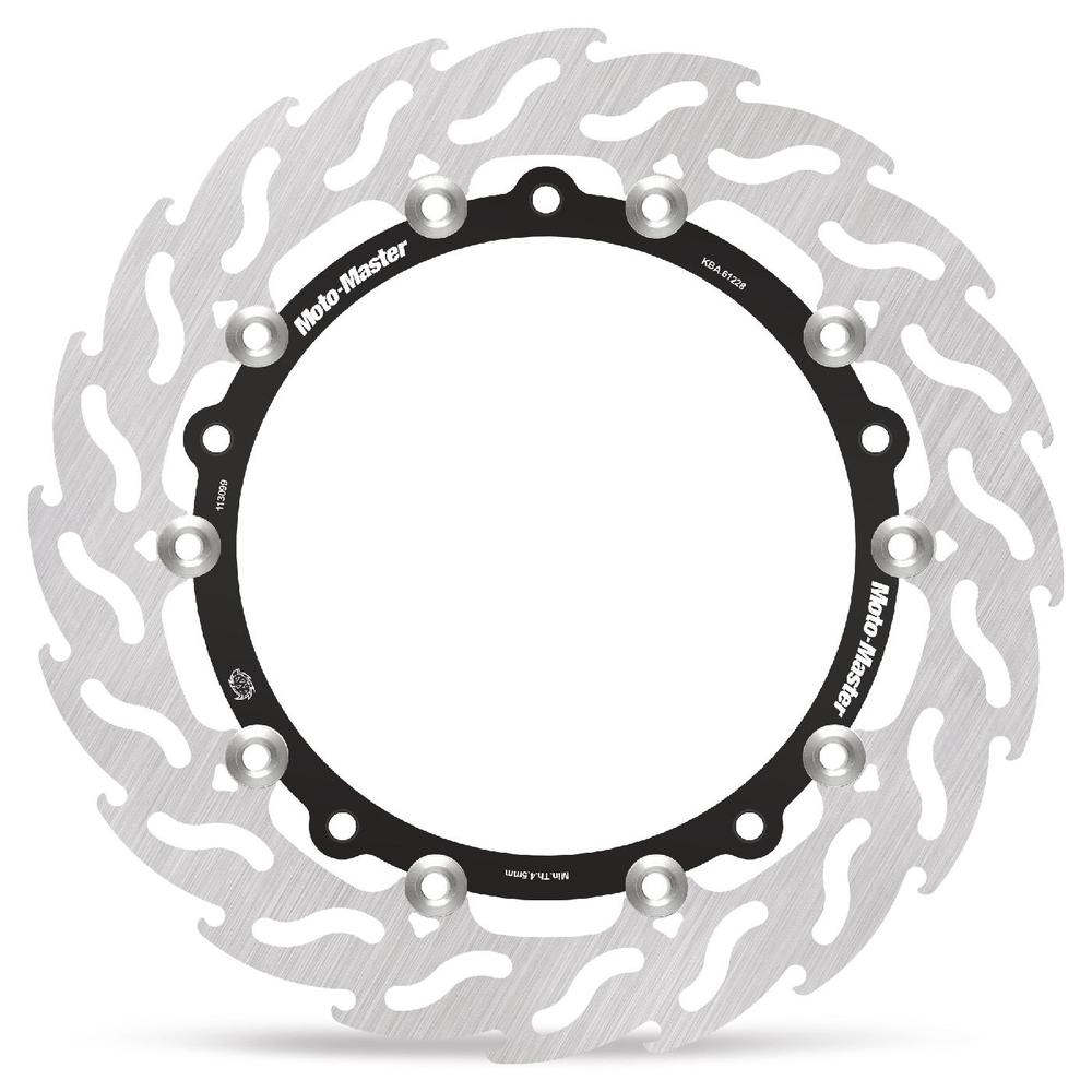Moto-Master Flame Road Floating Brake Disc Front Left - BMW: R1200GS, Adventure