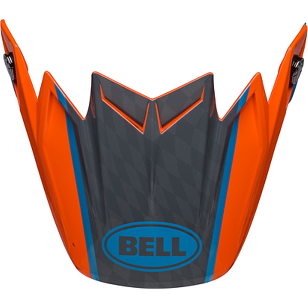 BELL S/P - MOTO-9S FLEX PEAK SPRITE ORG/GRY #