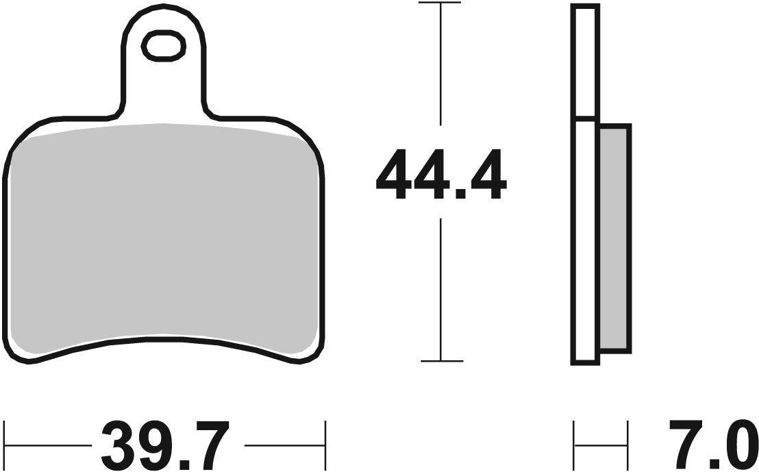 SBS FRICTION - Road Sport & Track Sinter Front Brake Pads - 719RST-