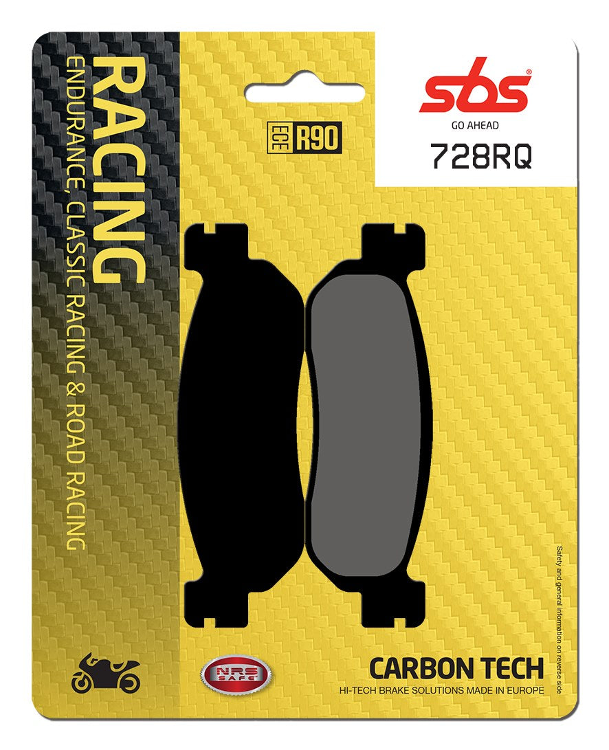 SBS FRICTION - Carbon Tech Racing Rear Brake Pads (SBS 155) - 728RQ-