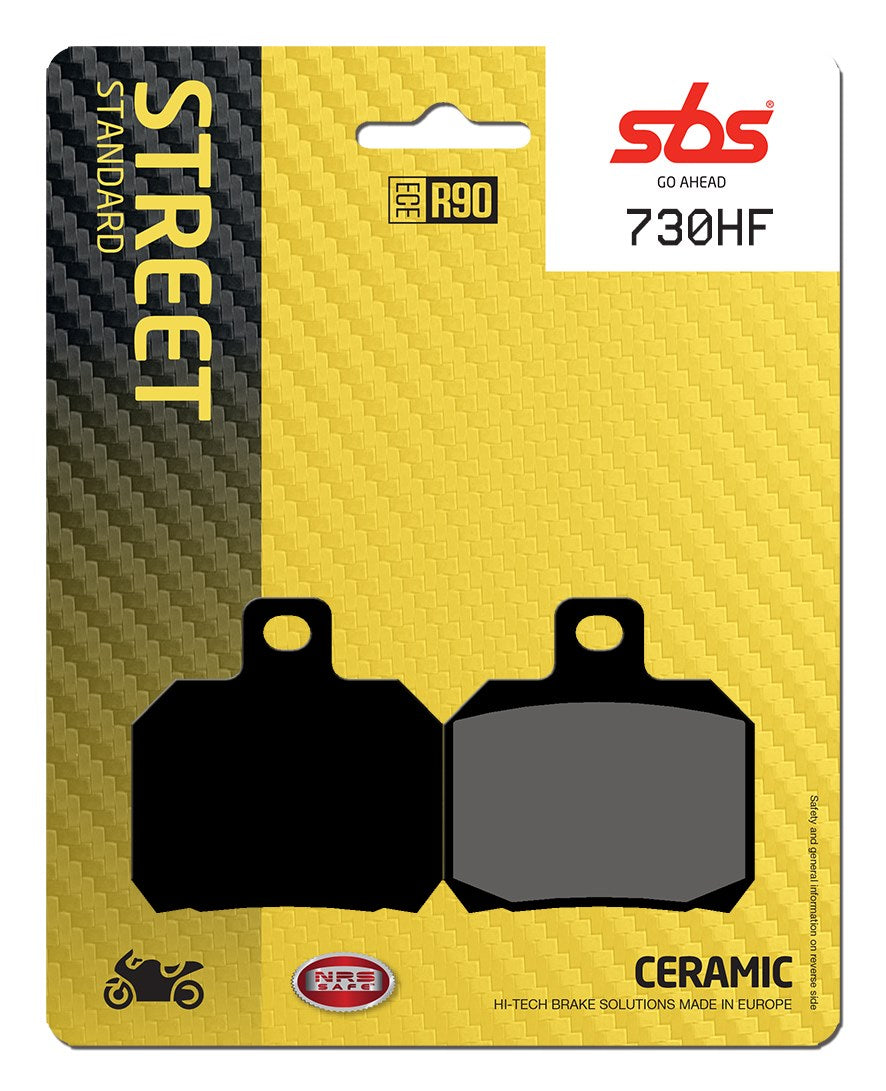 SBS FRICTION - Ceramic Rear Brake Pads (SBS 157) - 730HF-