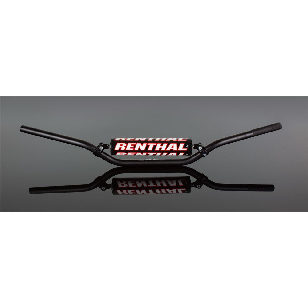 RENTHAL 7/8 H/BAR BUTTON HIGH/5.5 IN MX BLK W/BAR PAD (764-01-BK-01-185)