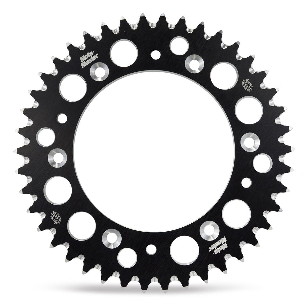 Moto-Master Alloy Rear Sprocket Black 42T (KMX)(894)