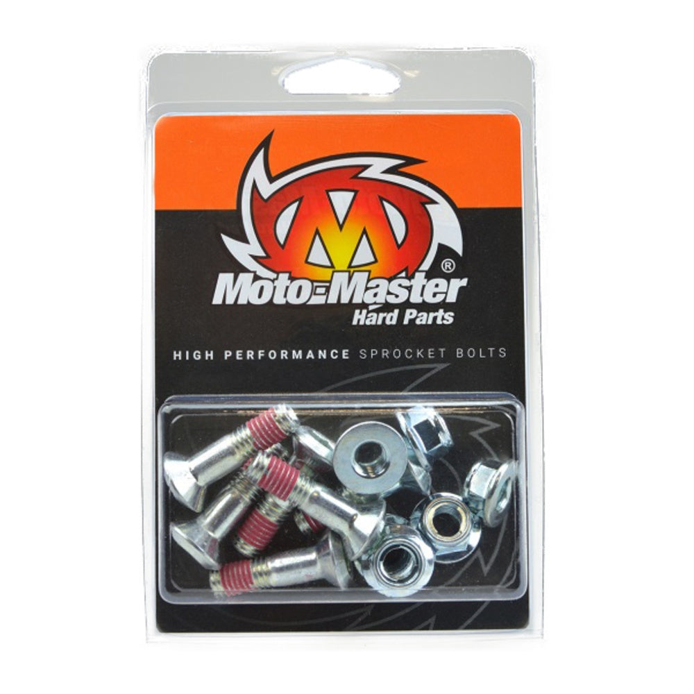 Moto-Master Bolt Kit (Sprocket) - Japanese - M8x30mm Allen head bolt + Flanged Fuji lock nut