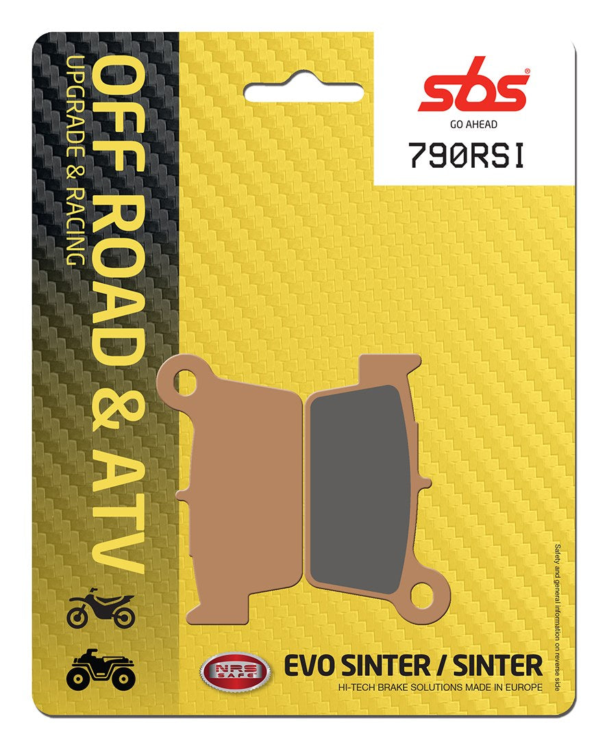 SBS FRICTION - Racing Sinter Off Road Rear Brake Pads - 790RSI-