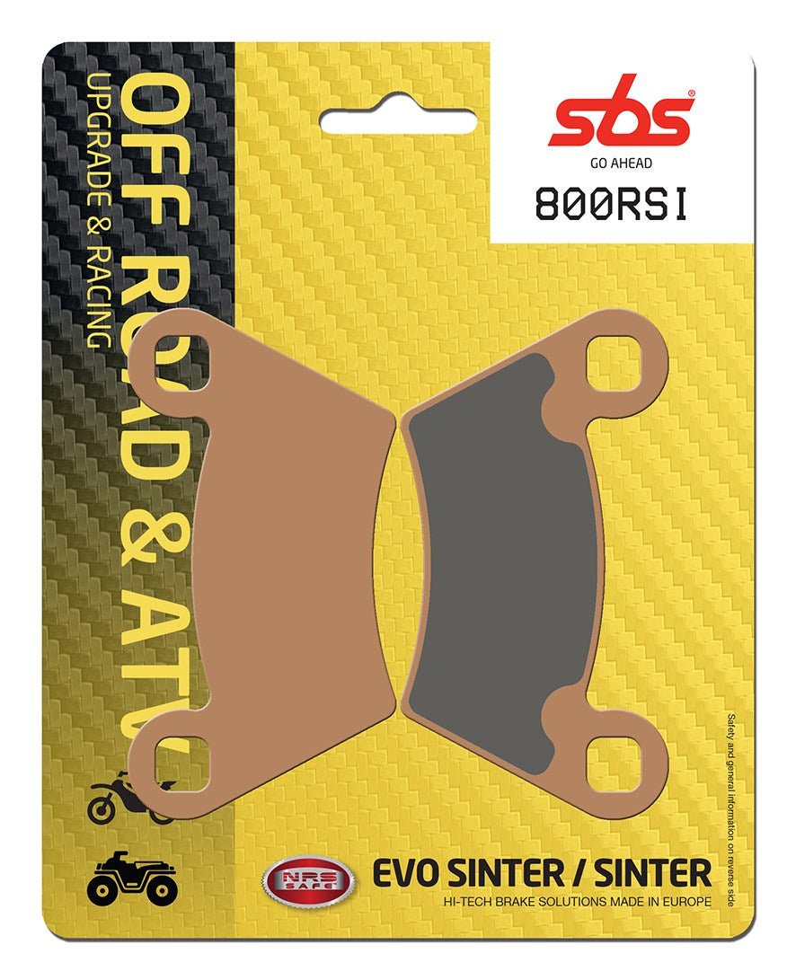 SBS FRICTION - Racing Sinter Front / Rear Off Road Brake Pads - 800RSI-