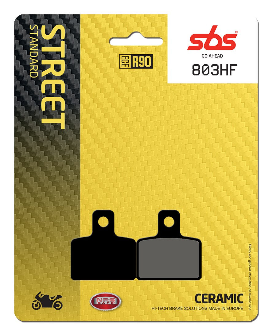 SBS FRICTION - Ceramic Front / Rear Brake Pads - 803HF-