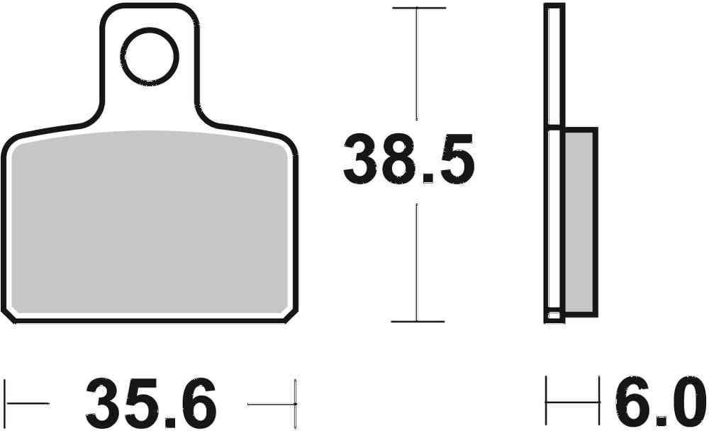 SBS FRICTION - Racing Sinter Front / Rear Off Road Brake Pads - 803RSI-