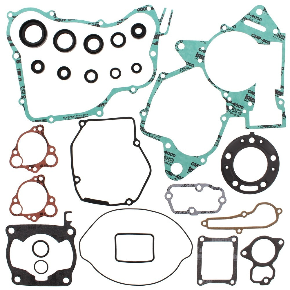 Vertex Complete Gasket Set with Oil Seals - Honda CR125R 87