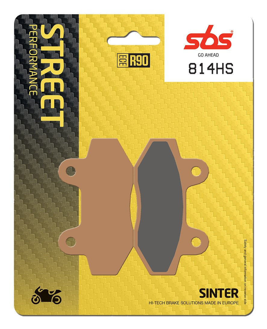 SBS FRICTION - Sinter Front Brake Pads (SBS 200) - 814HS-
