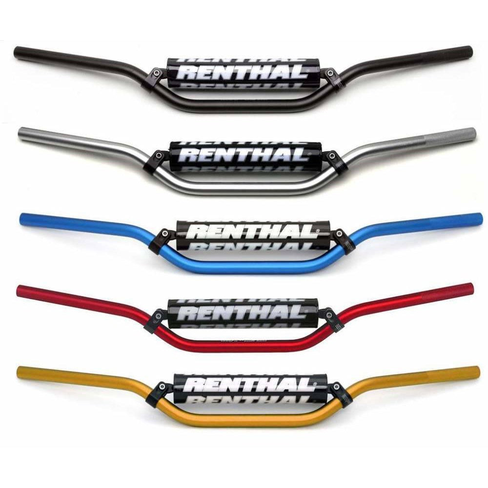 RENTHAL 7/8 H/BAR CRF150R/EXPERT 07-09 BLK W/BAR PAD (816-01-BK-01-185)