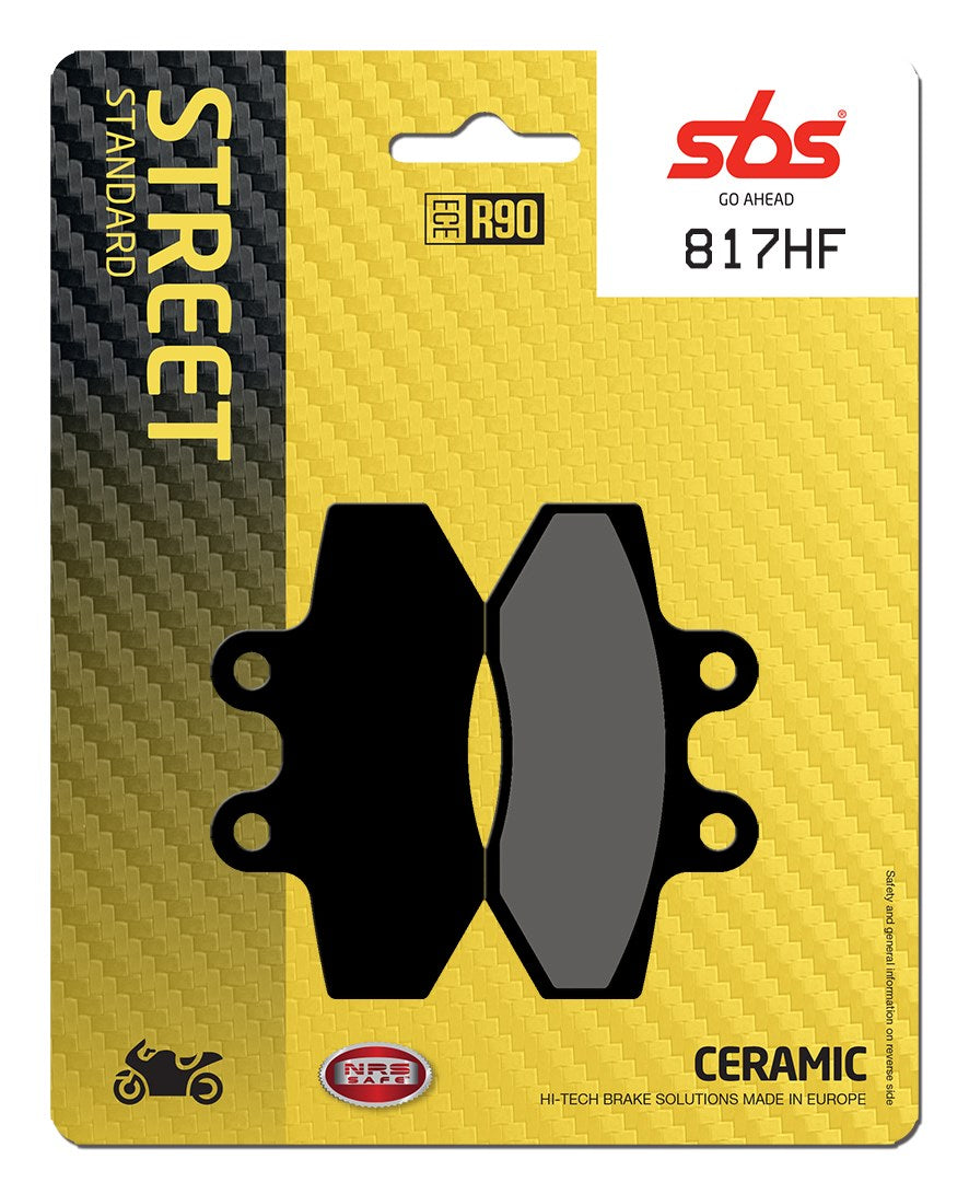 SBS FRICTION - Ceramic Front Brake Pads (SBS 186) - 817HF-