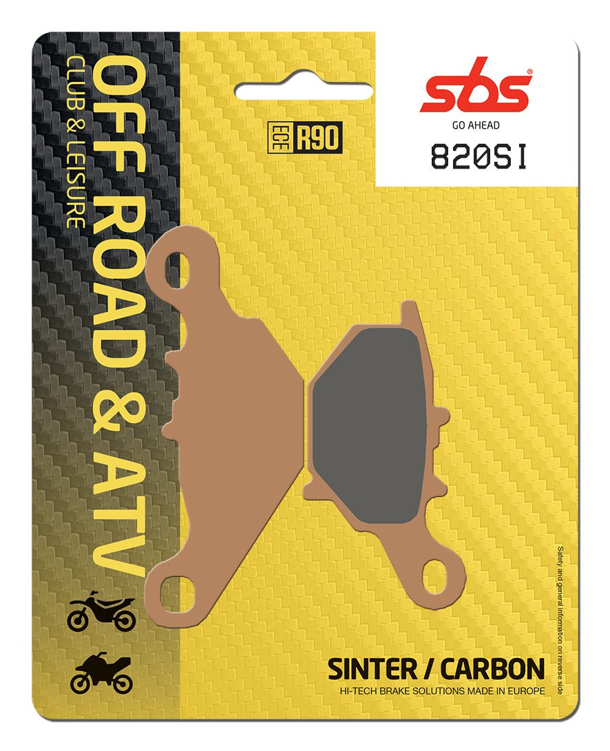 SBS FRICTION - Sinter Off Road Rear Brake Pads - 820SI-