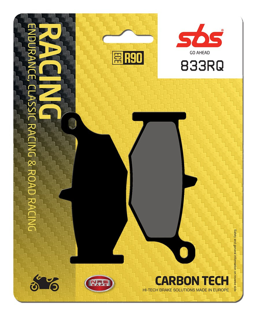 SBS FRICTION - Carbon Tech Racing Rear Brake Pads - 833RQ-