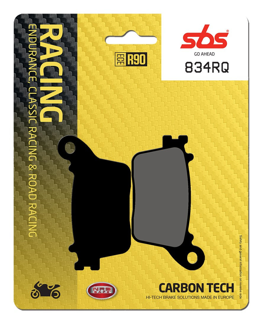 SBS FRICTION - Carbon Tech Racing Rear Brake Pads - 834RQ-
