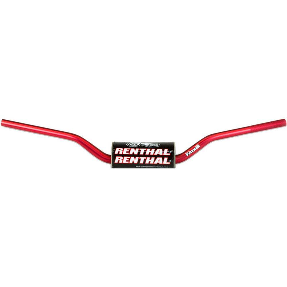 RENTHAL FATBAR H/BAR HONDA CRF450R/RX/RWE 19 RED W/BAR PAD (839-01-RD)