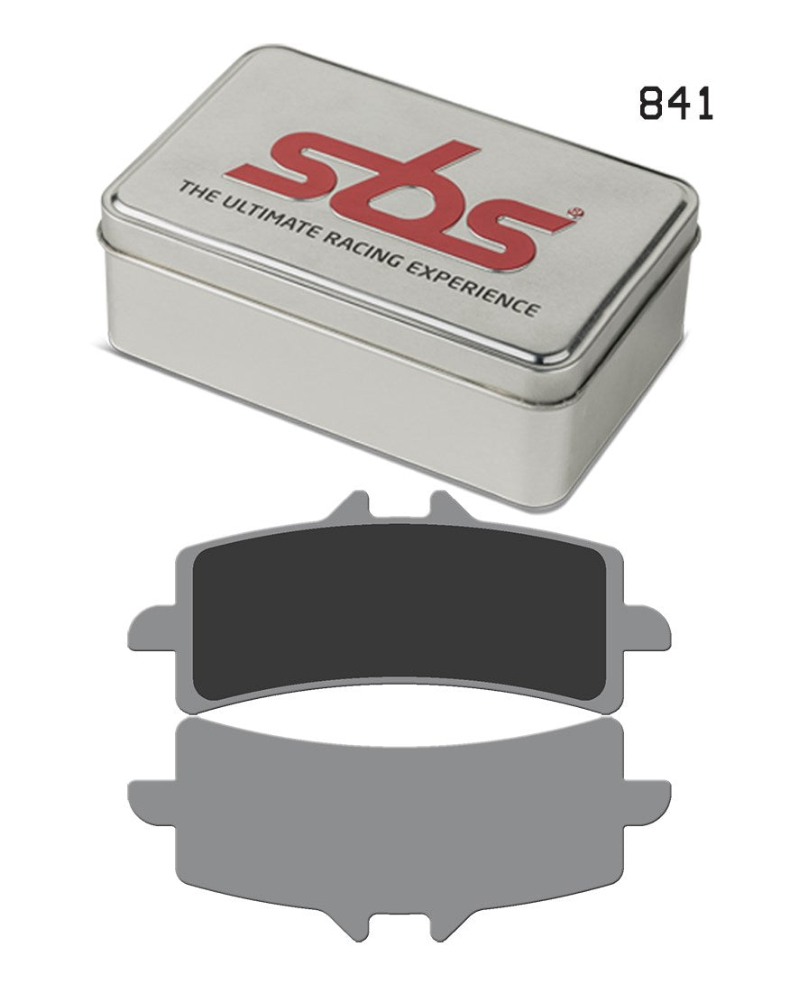 SBS FRICTION - Dual Sinter Front Racing Brake Pads - Moto2, 3 & WSBK SPEC - 841DS2-