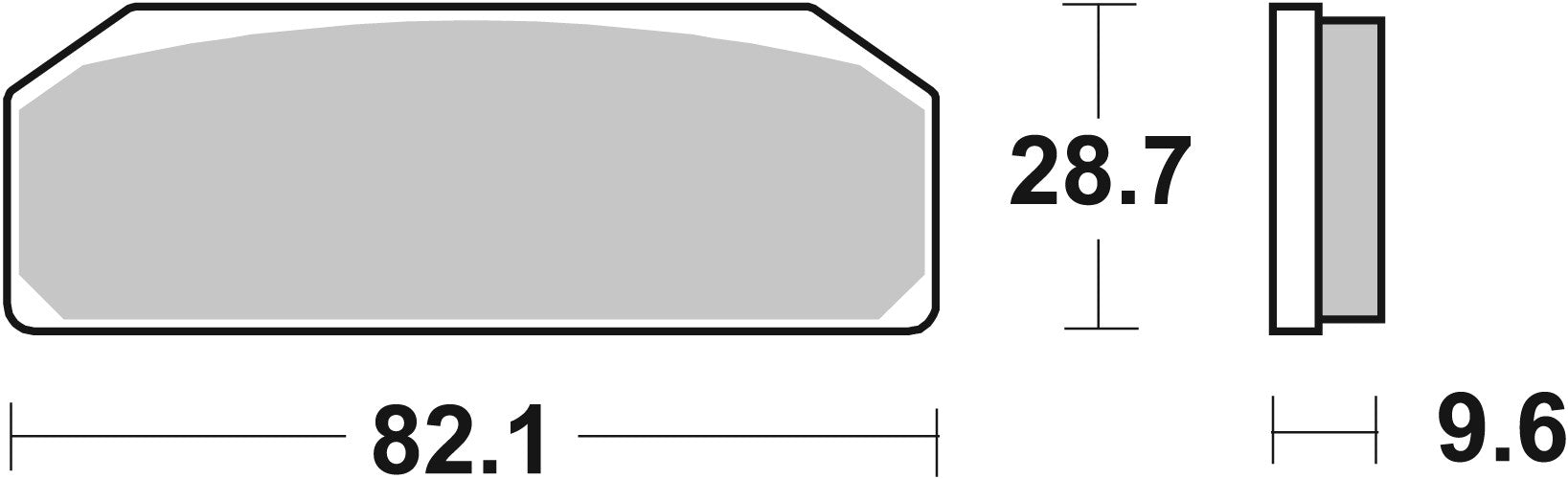 SBS FRICTION - Dual Sinter Front Racing Brake Pads - Moto2, 3 & WSBK SPEC - 845DS-