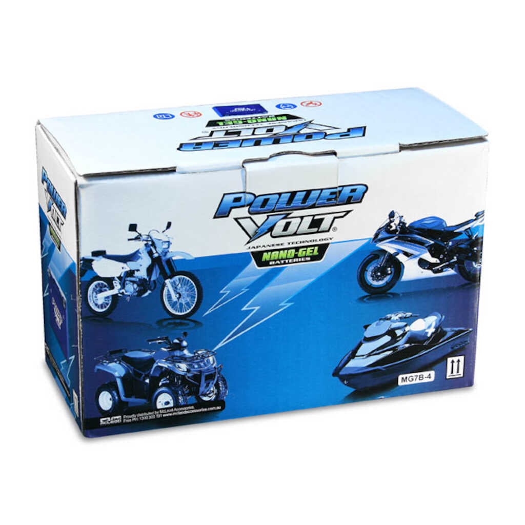 Powervolt 12V Nano-Gel Battery - MG 10L-A2 (YB10L-A2/B2) MF