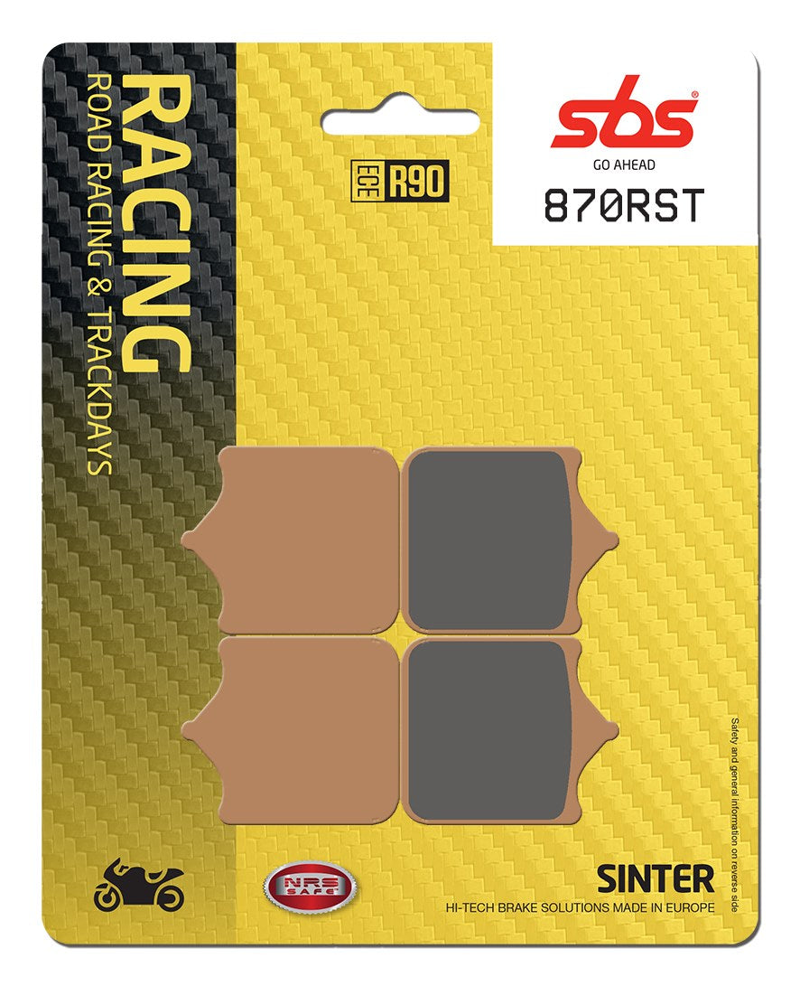 SBS FRICTION - Road Sport & Track Sinter Front Brake Pads - 870RST-