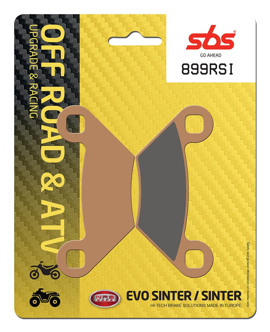 SBS FRICTION - Racing Sinter Front / Rear Off Road Brake Pads - 899RSI-