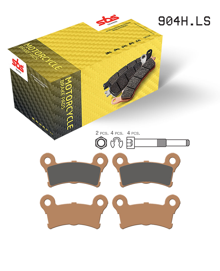 SBS FRICTION - Sinter Rear H-D Brake Pads - 904H.LS-