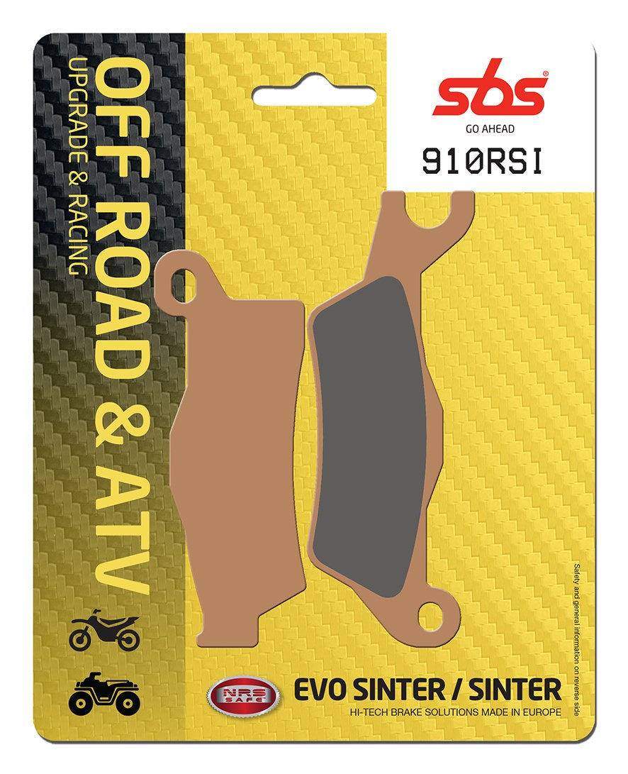 SBS FRICTION - Racing Sinter Front / Rear Off Road Brake Pads - 910RSI-