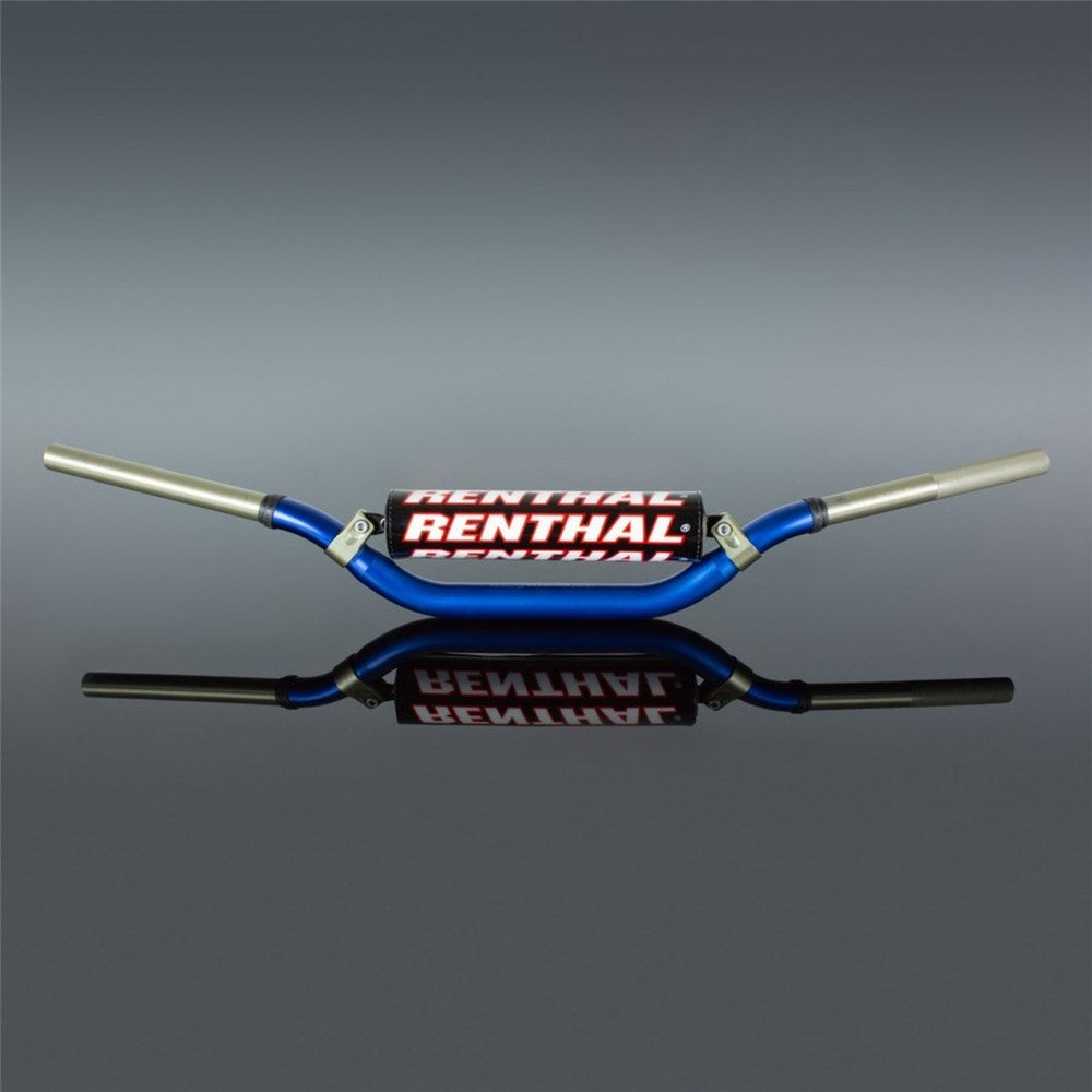RENTHAL TWINWALL H/BAR YAM YZ/YZF 06+ BLU W/BAR PAD (921-01-BU-07-184)