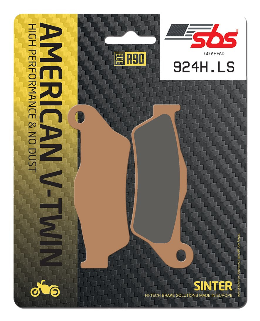 SBS FRICTION - Sinter Rear H-D Brake Pads - 924H.LS-