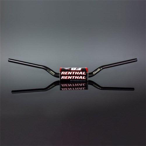 RENTHAL FATBAR36 H/BAR VILLOPOTO/STEWART/HON CRF 18-20 BLK W/BAR PAD