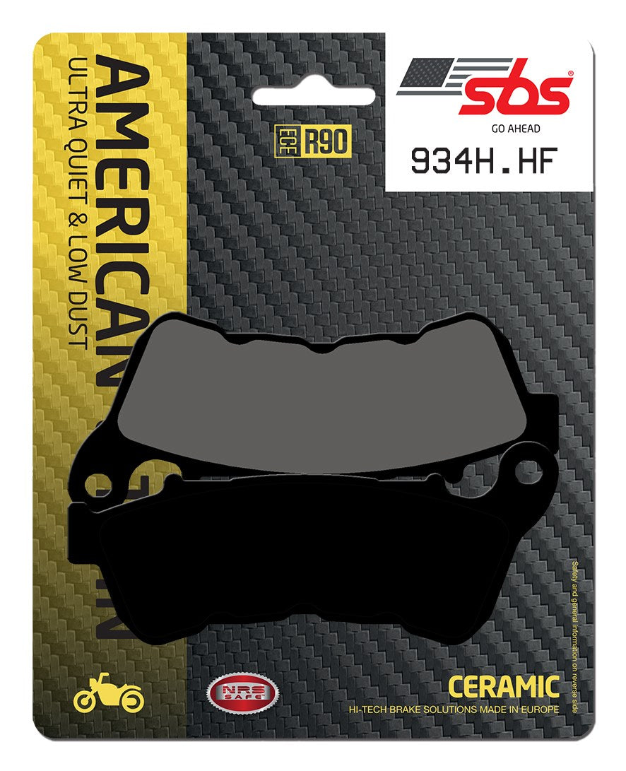 SBS FRICTION - Ceramic Front H-D Brake Pads - 934H.HF-
