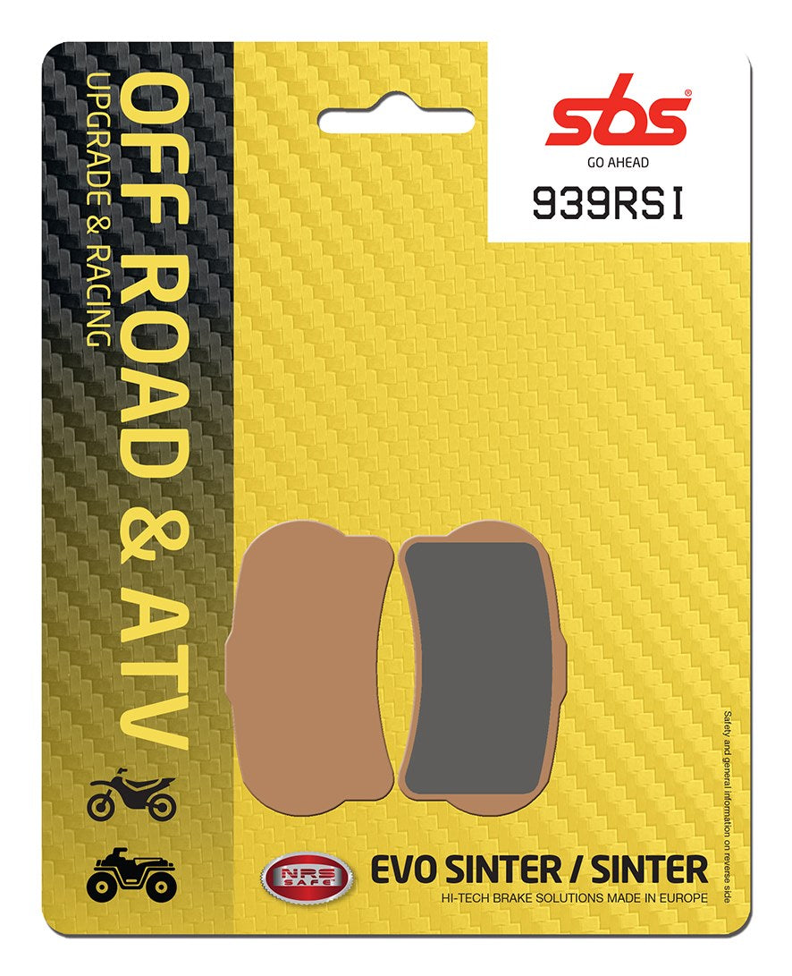 SBS FRICTION - Racing Sinter Off Road Front Brake Pads - 939RSI-
