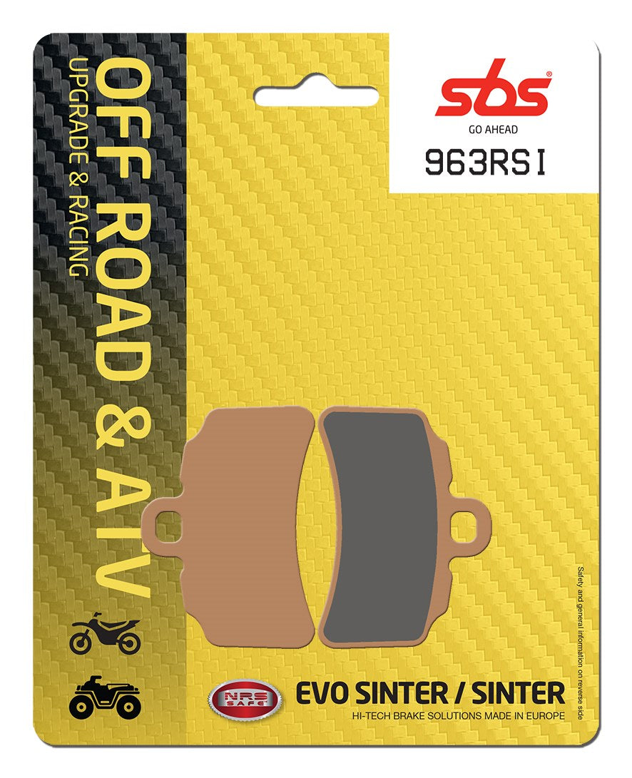 SBS FRICTION - Racing Sinter Off Road Front Brake Pads - 963RSI-