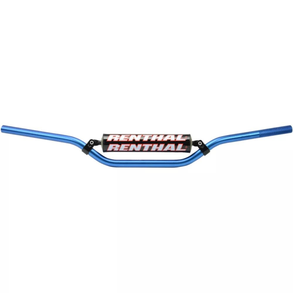 RENTHAL 7/8 H/BAR REED/WINDHAM/MCGRATH REPLICA BLU W/BAR PAD (966-05-BU-01-185)