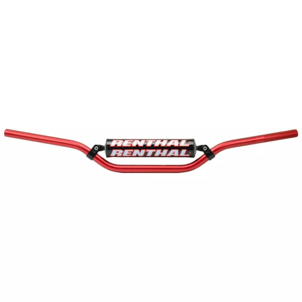RENTHAL 7/8 H/BAR REED/WINDHAM/MCGRATH REPLICA RED W/BAR PAD (966-05-RD-01-185)