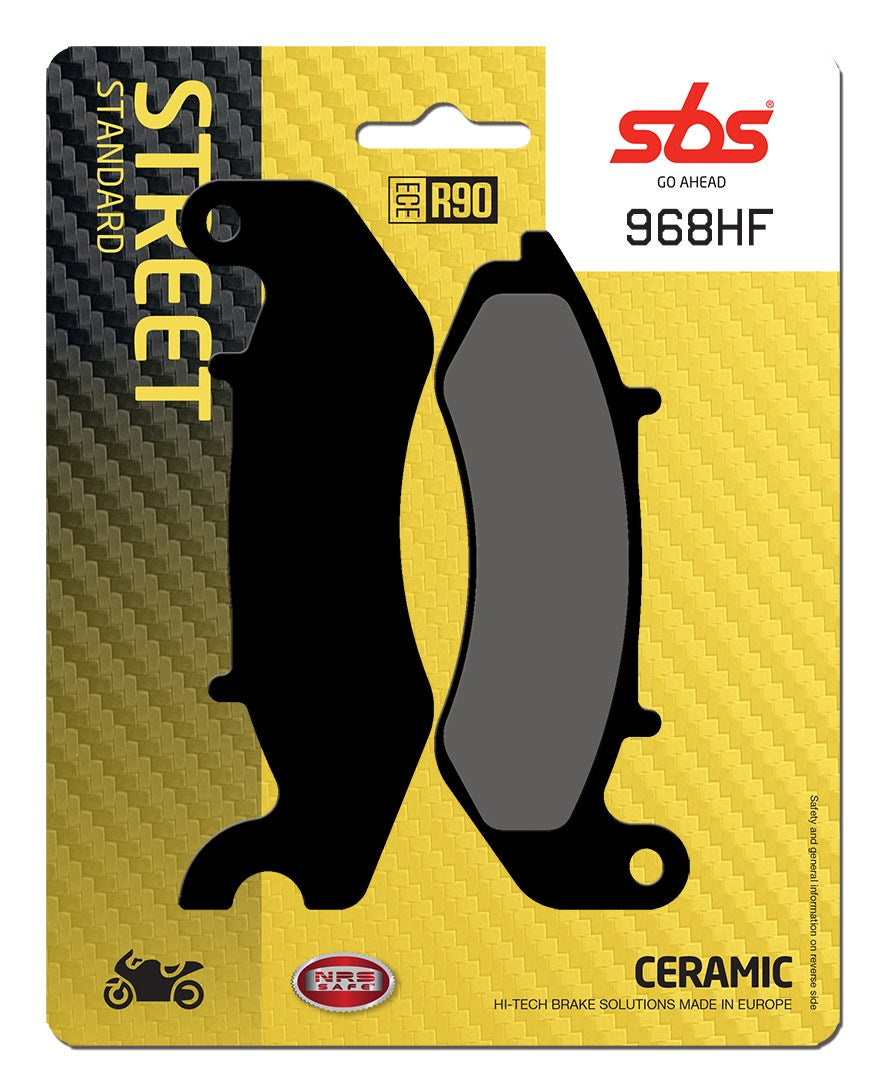 SBS FRICTION - Ceramic Front Brake Pads (SBS 234) - 968HF-