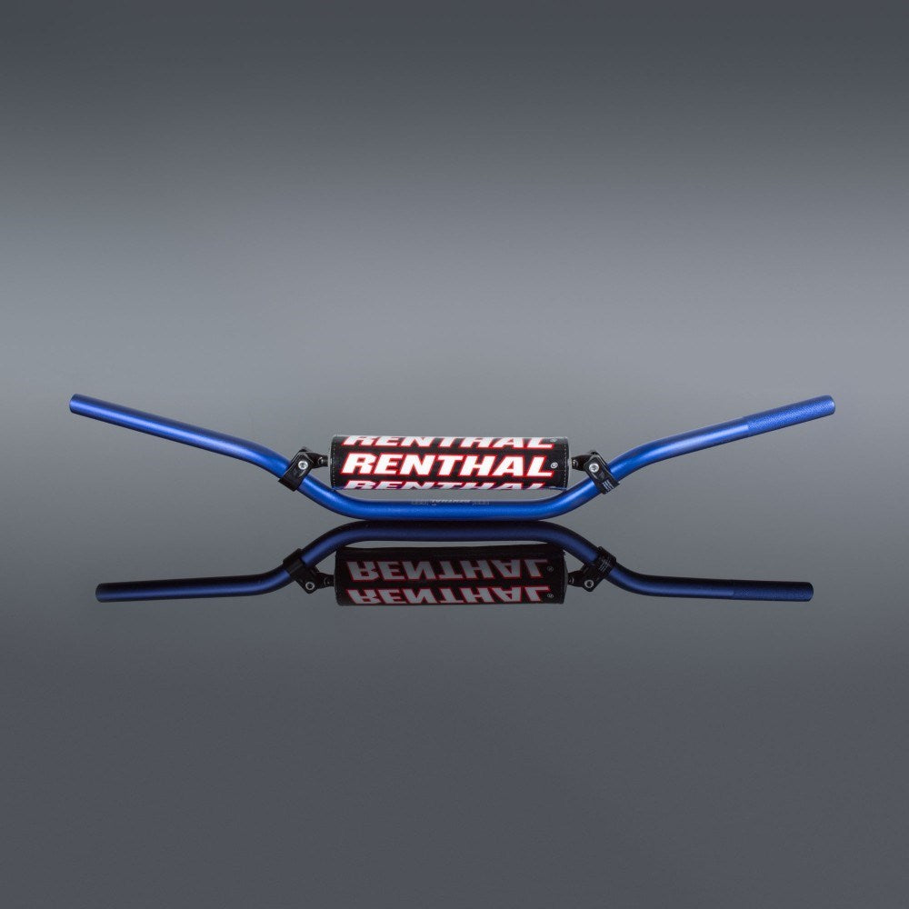 RENTHAL 7/8 H/BAR RC/O.E HONDA + KAWASAKI BLU W/BAR PAD (971-08-BU-01-185)