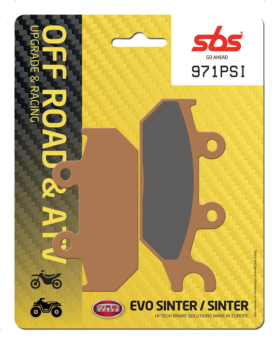 SBS FRICTION - Evo Sinter Front ATV Brake Pads - 971PSI-