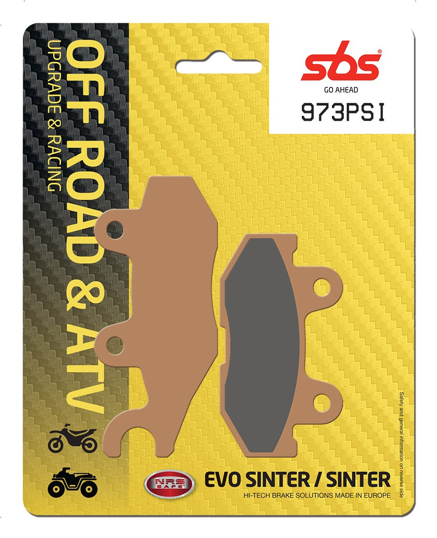 SBS FRICTION - EVO Sinter ATV Rear Brake Pads - 973PSI-
