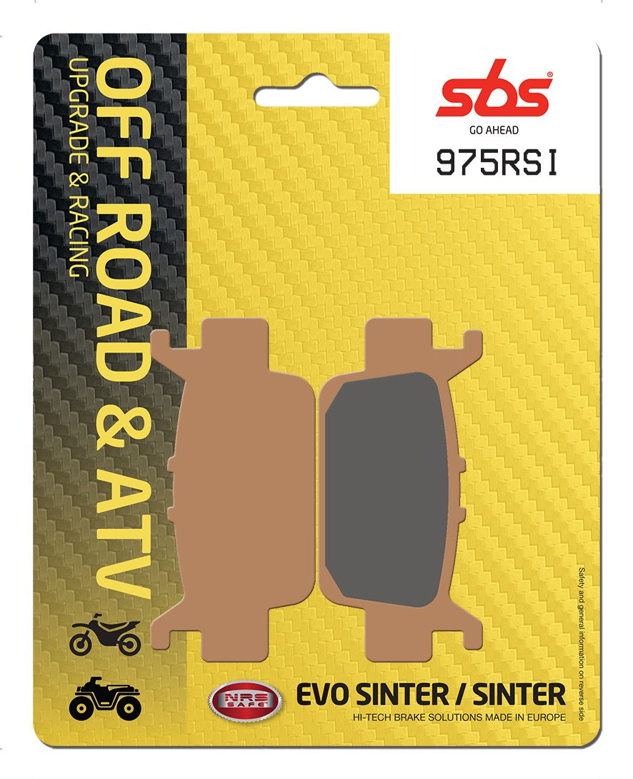 SBS FRICTION - Racing Sinter Off Road Rear Brake Pads - 975RSI-