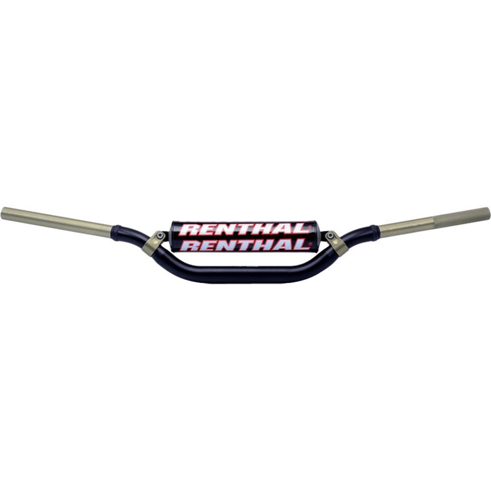 RENTHAL TWINWALL H/BAR STEWART/VILLOPOTTO GRN W/BAR PAD (996-01-GN-07-185)
